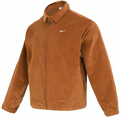 耐克标志拉链灯芯绒夹克棕色(亚洲版)长袖 DX9071-270 Buy 耐克标志拉链灯芯绒夹克棕色(亚洲版)长袖 DX9071-270
