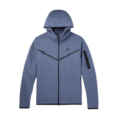 Nike Logo Zip Hoodie Jacket - Blue CU4489-491