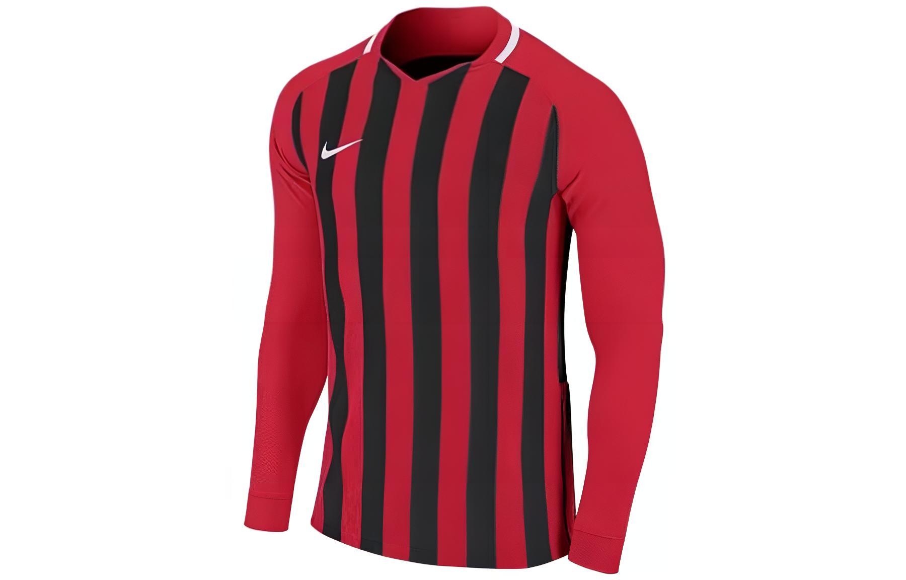 Nike Long-Sleeve Dri-FIT Soccer Jersey - Black/Red AO2455-657