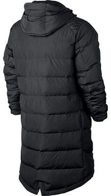 Nike Long Winter Black Down Coat 807394-011 Lookbook Nike Long Winter Black Down Coat 807394-011