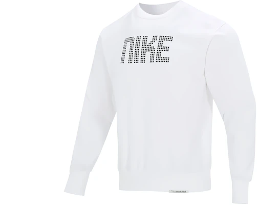 Nike 寬鬆字母印花白色圓領運動衫 FD9744-100 Buy Nike 寬鬆字母印花白色圓領運動衫 FD9744-100
