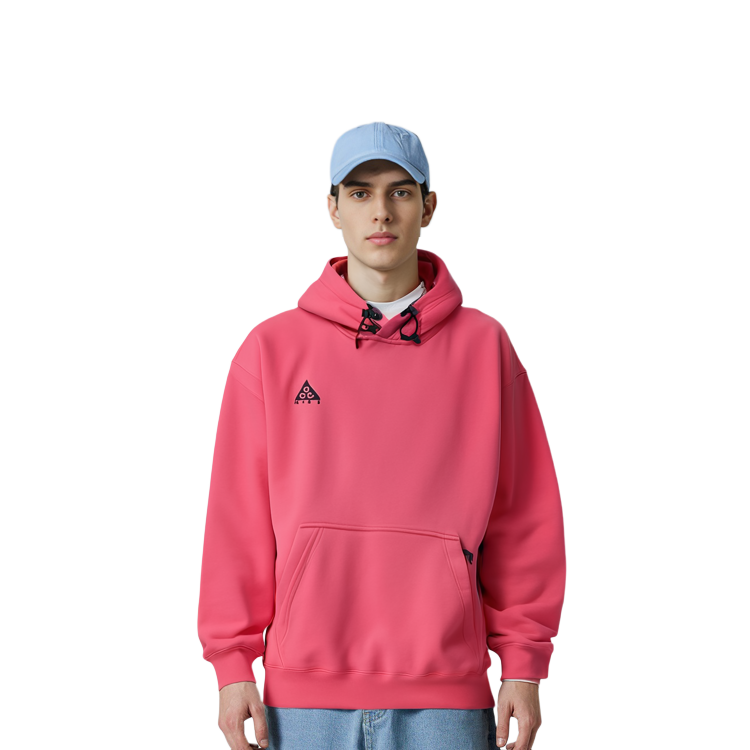 Nike Loose Fit Casual Pullover Hoodie - Pink BQ3453-667 圖 5