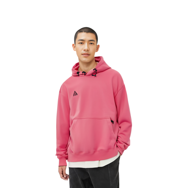 Nike Loose Fit Casual Pullover Hoodie - Pink BQ3453-667 圖 6