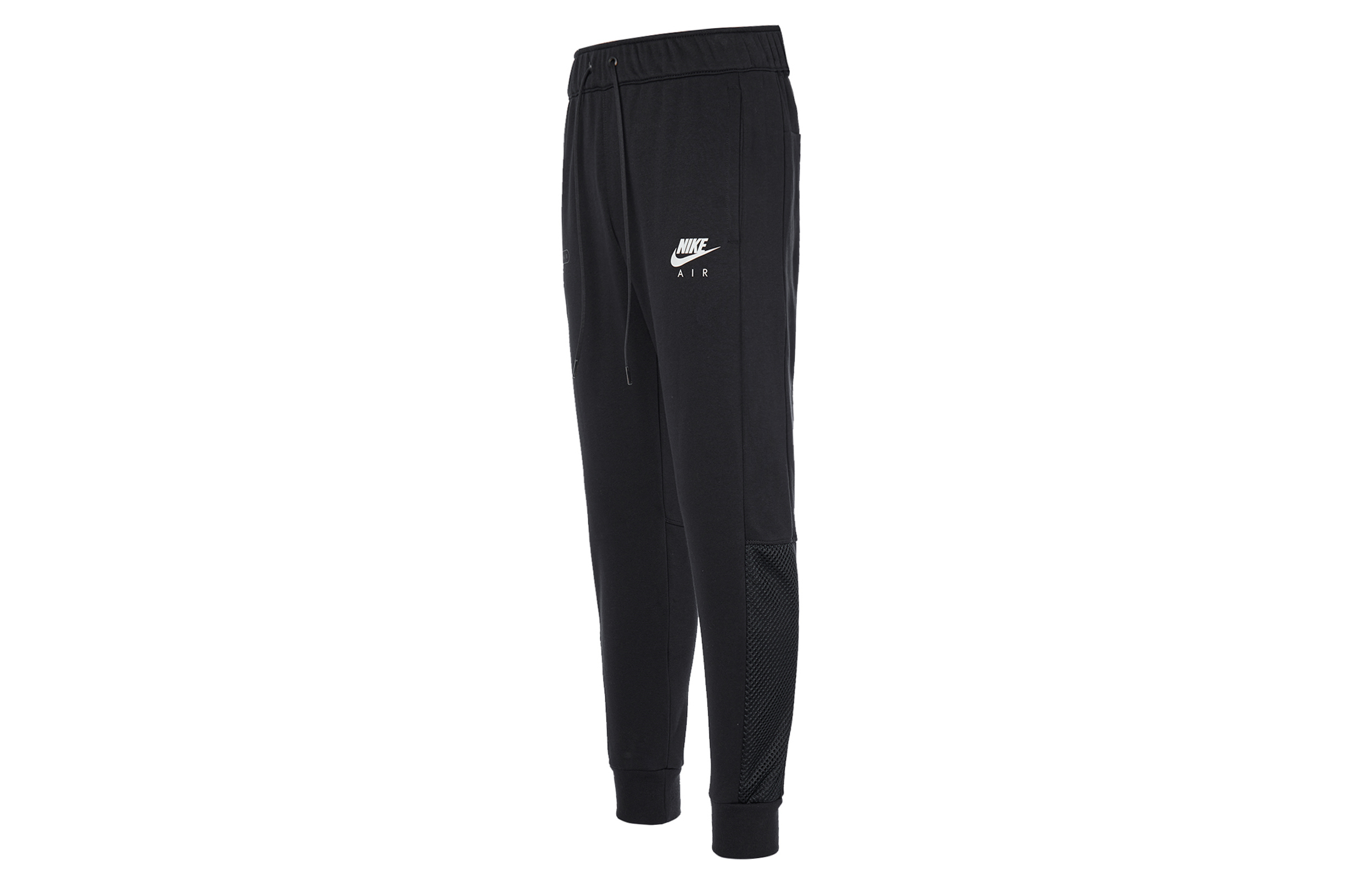 Nike Loose Fit Fleece Jogger Pants Light Bone Mid-Waist Adjustable Trousers DM5210-010