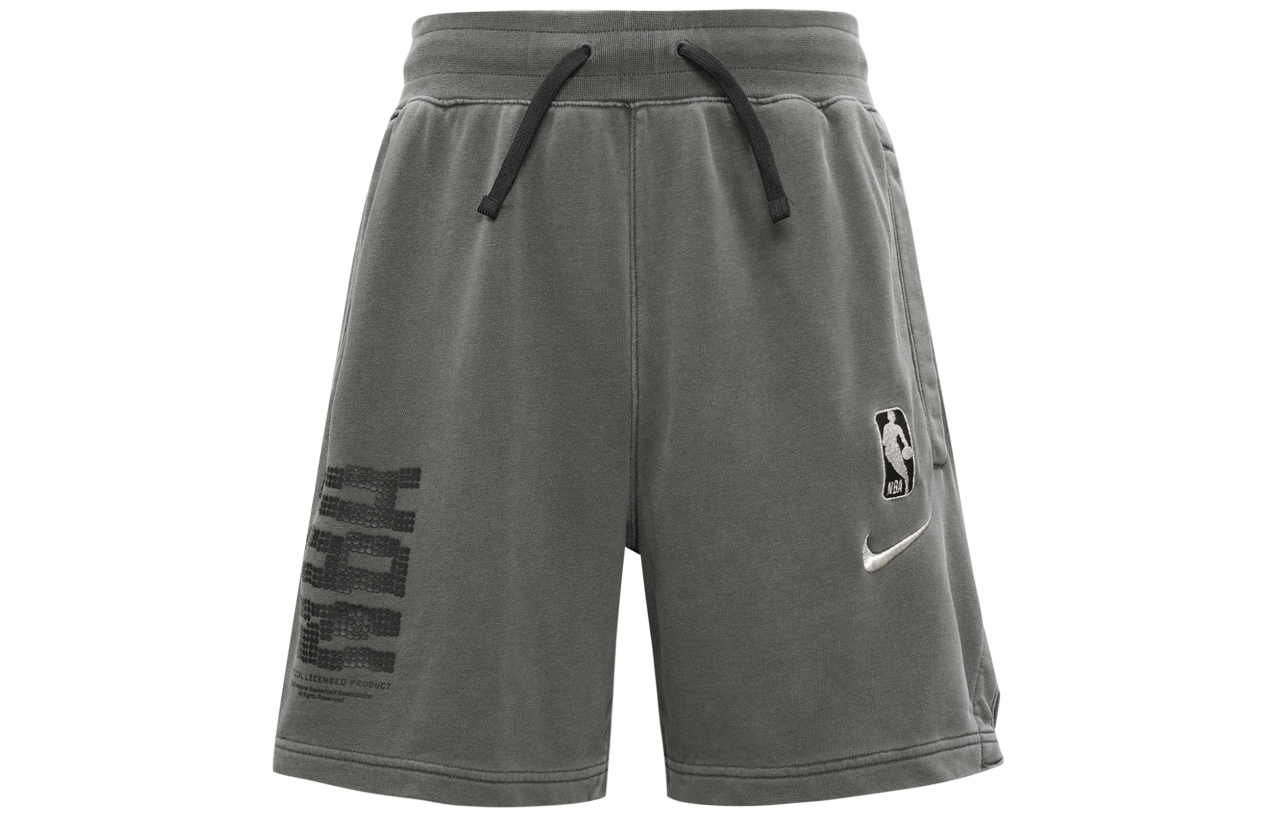 Nike Loose Fit Letter Print Breathable Shorts - Grey CV4419-010