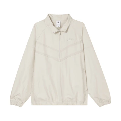 Nike Loose Fit Letter Print Zip Jacket Men’s White DX0697-072