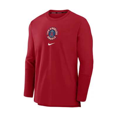 Nike Los Angeles Angels City Connect Pullover Jacket Red Baseball Apparel 015C163NANG-FFM
