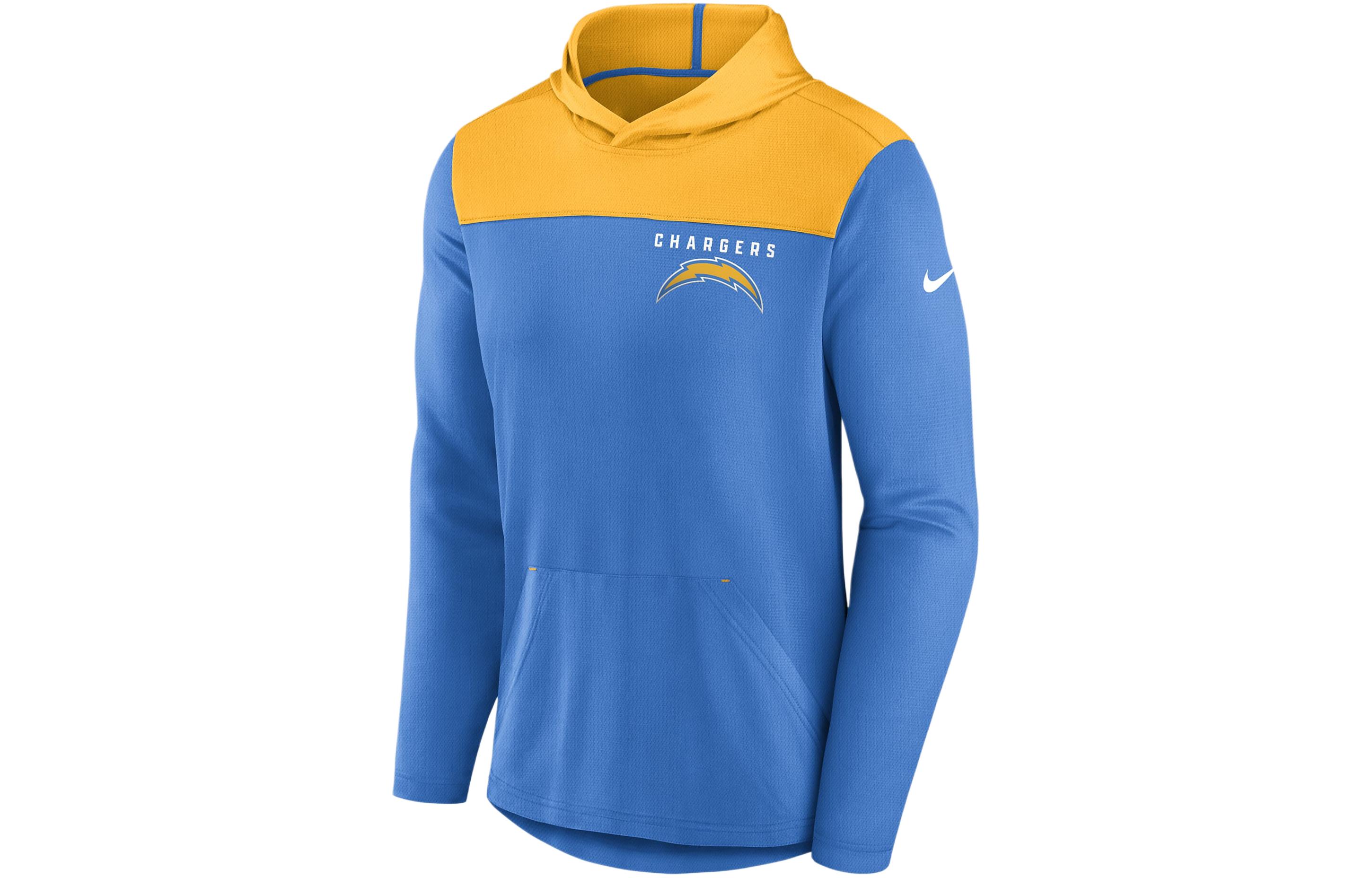 Nike Los Angeles Chargers Pullover Hoodie Blue - Team Apparel 00C0925Z97-05H