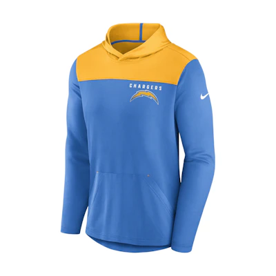 Nike Los Angeles Chargers Pullover Hoodie Blue - Team Apparel 00C0925Z97-05H