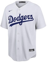 Nike Los Angeles Dodgers Replica Player Baseball Retro Jersey Tee Men White WHLD7B35 Nike Los Angeles Dodgers Replica Player Baseball Retro Jersey Tee Men White WHLD7B35