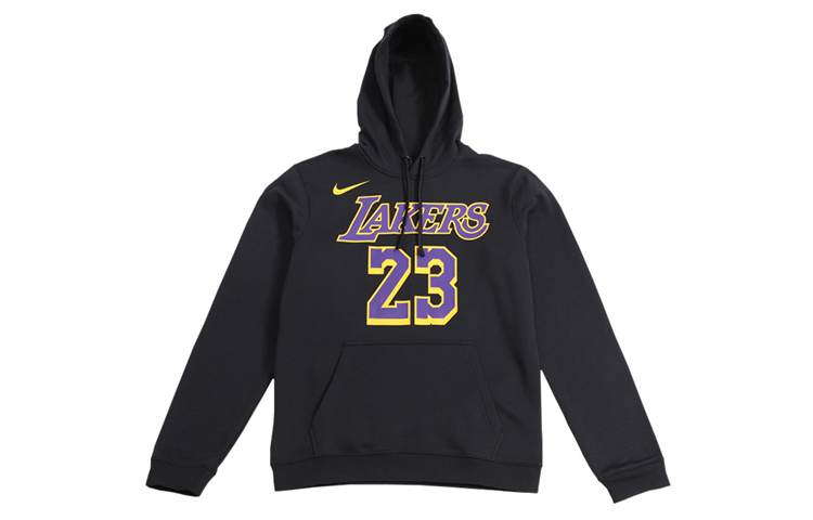 Nike Los Angeles Lakers Fleece Basketball Hoodie Black AV0401-010