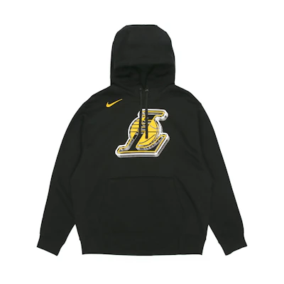 Nike Los Angeles Lakers LeBron James #23 NBA Hoodie Black Shirt DN4984-010