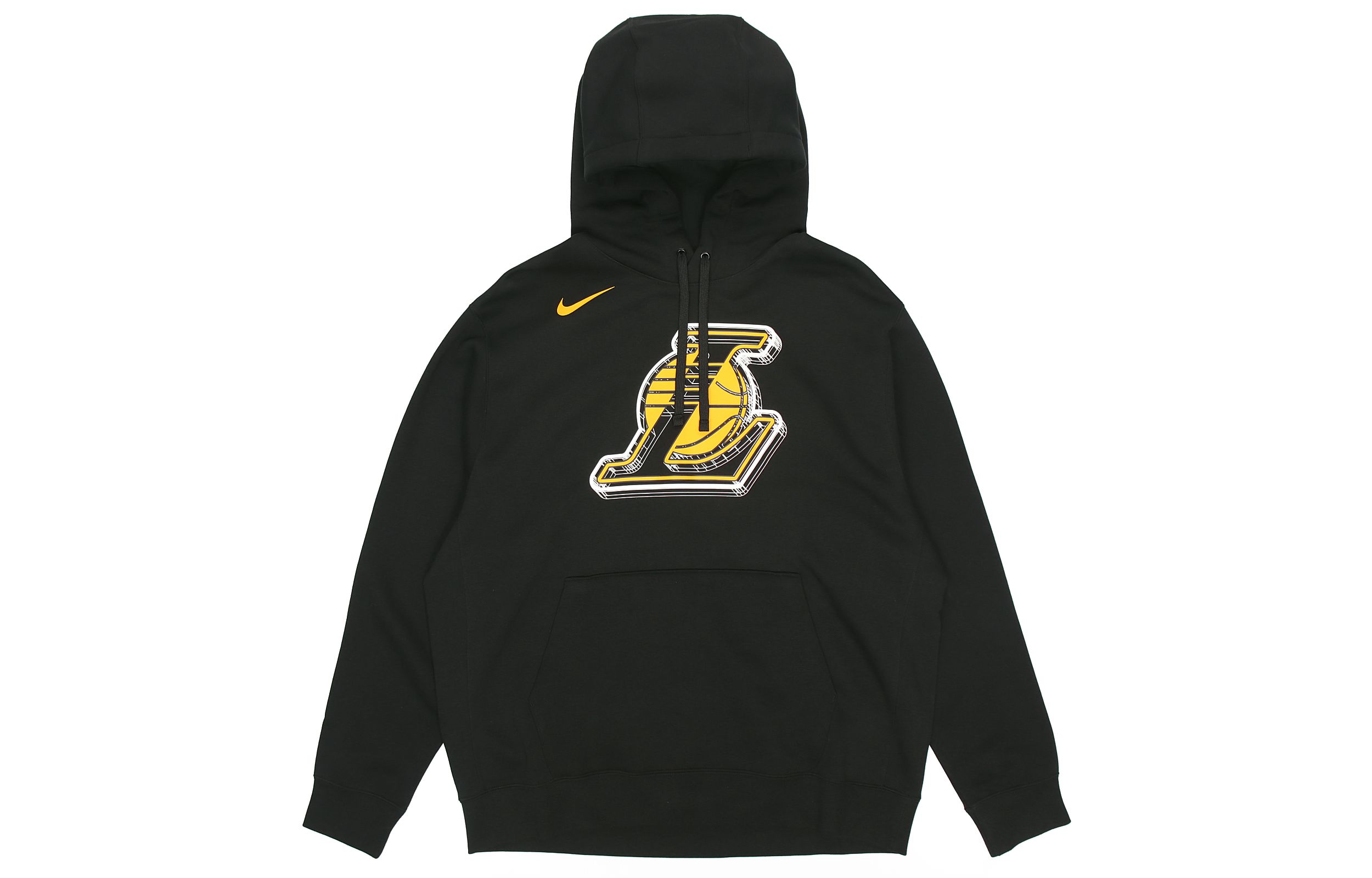 Nike Los Angeles Lakers LeBron James #23 NBA Hoodie Black Shirt DN4984-010 圖 2