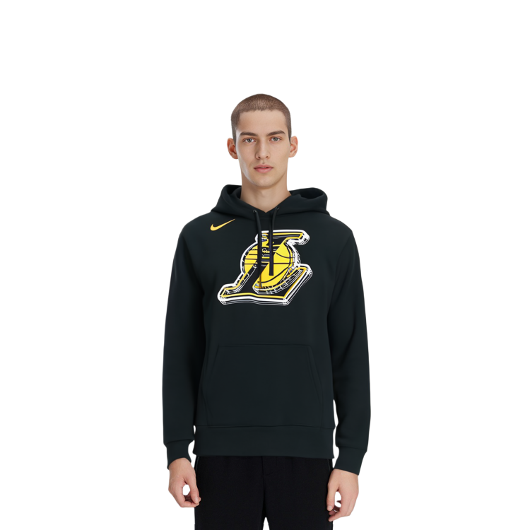 Nike Los Angeles Lakers LeBron James #23 NBA Hoodie Black Shirt DN4984-010 圖 6
