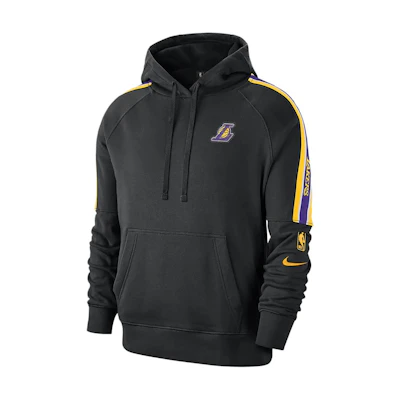 Nike Los Angeles Lakers Pullover Sweatshirt Black Casual Sportswear CJ7133-010