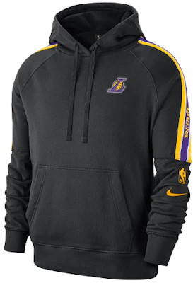 Nike Los Angeles Lakers Pullover Sweatshirt Black Casual Sportswear CJ7133-010 Order Nike Los Angeles Lakers Pullover Sweatshirt Black Casual Sportswear CJ7133-010