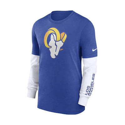 Nike Los Angeles Rams Logo Crewneck Sweatshirt Royal Blue - 00BY01TO95-05G