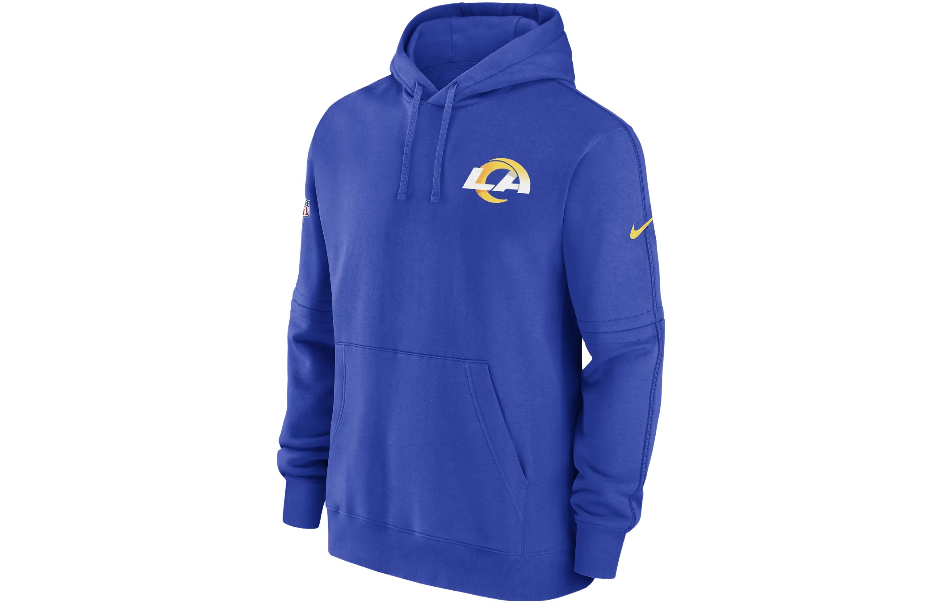 Nike Los Angeles Rams Sideline Club Logo Hoodie Royal Blue () 00MS4NP95-1UL