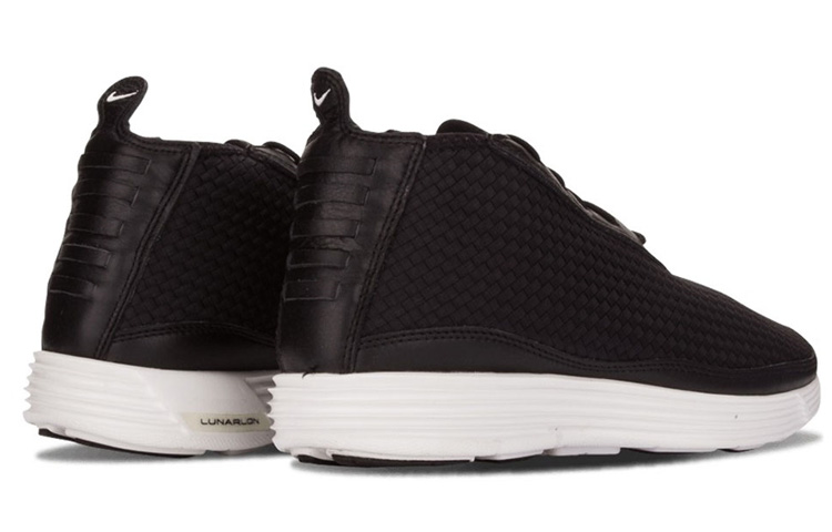 Lookbook Nike Lunar Chukka Woven+ ''Zwart'' 398475-005