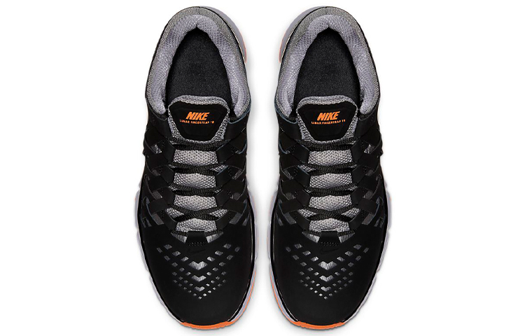 Shop ナイキ ルナ フィンガートラップ TR "ブラック/トータルオレンジ" 898066-019