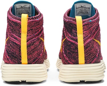 耐吉 Lunar Flyknit Chukka 大紫 雷射橙色 高幫跑步鞋 男款 橙色 Details for 耐吉 Lunar Flyknit Chukka 大紫 雷射橙色 高幫跑步鞋 男款 橙色