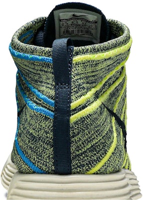 耐吉 Lunar Flyknit Chukka 中隊藍 電光黃 Sizing 耐吉 Lunar Flyknit Chukka 中隊藍 電光黃