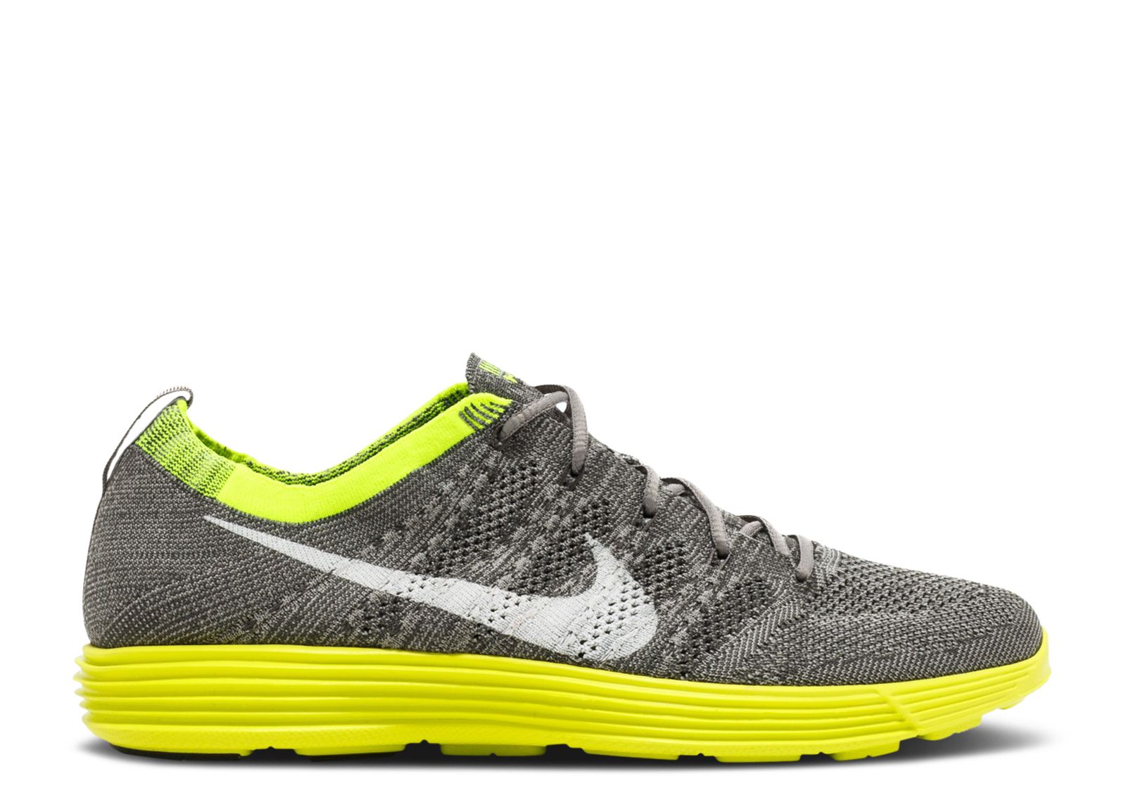 Nike Lunar Flyknit HTM NRG 'Light Charcoal Volt' 535089-002