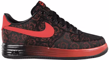 Order 耐吉 Lunar Force 1 上海 QS “卢湾从未消失 310103” 低帮 板鞋 男款 黑红 上海城市限定