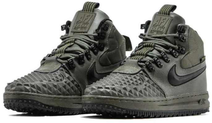 Nike Lunar Force 1 Duckboot 17 'Medium Olive' Lelaki Kasut Malaysia 916682-202 Lookbook Nike Lunar Force 1 Duckboot 17 'Medium Olive' Lelaki Kasut Malaysia 916682-202