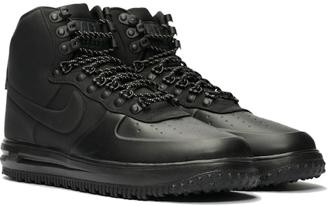 耐吉 Lunar Force 1 Duckboot '18 'Triple Black' BQ7930-003 Lookbook 耐吉 Lunar Force 1 Duckboot '18 'Triple Black' BQ7930-003