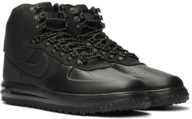 Nike Lunar Force 1 Duckboot '18 'Triple Black' Lelaki Hitam Penuh Malaysia BQ7930-003 Lookbook Nike Lunar Force 1 Duckboot '18 'Triple Black' Lelaki Hitam Penuh Malaysia BQ7930-003