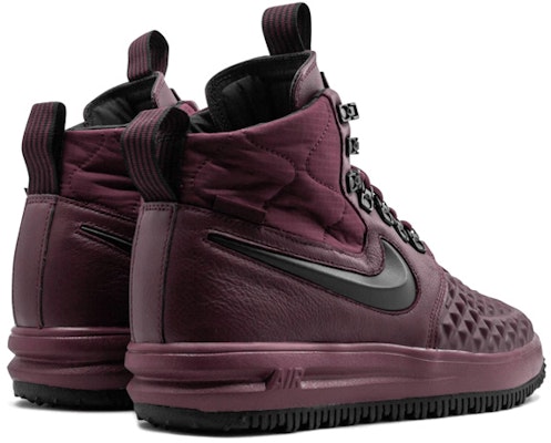 Nike Lunar Force 1 Duckboot 'Burgundy' - But Kasut Boot Merah Burgundy Lelaki 916682-601 Shop Nike Lunar Force 1 Duckboot 'Burgundy' - But Kasut Boot Merah Burgundy Lelaki 916682-601