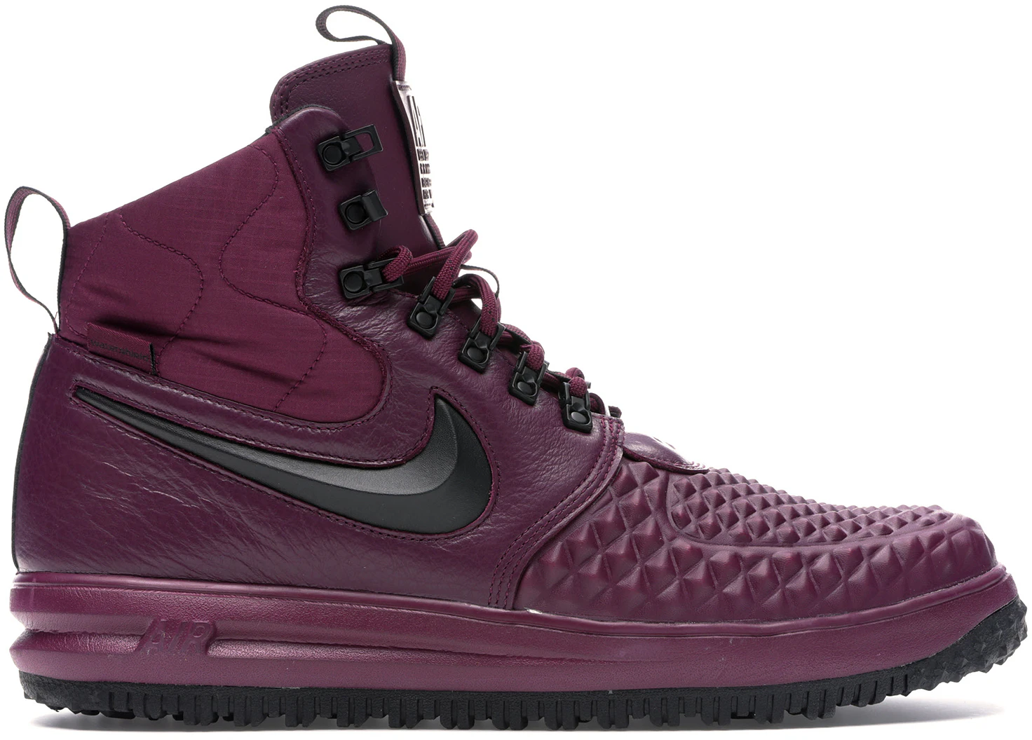 NIKE LUNAR FORCE 1 DUCKBOOT805999-00l Black Burgundy 40-47, Price: $135.00 - New Air Jordan