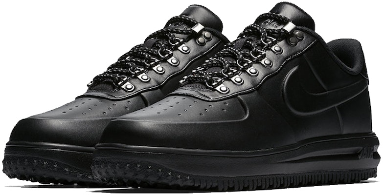 Nike Lunar Force 1 Duckboot Low 'Black' AA1125-001 Lookbook Nike Lunar Force 1 Duckboot Low 'Black' AA1125-001