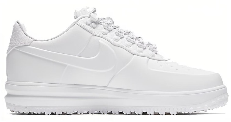 Nike Lunar Force 1 Duckboot Low 'Triple White' AA1124-100 Order Nike Lunar Force 1 Duckboot Low 'Triple White' AA1124-100