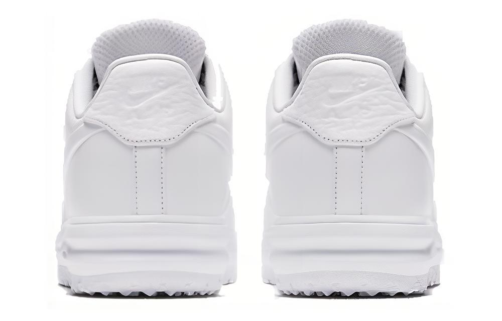 Shop Nike Lunar Force 1 Duckboot Low ''Triple White'' Scarpe Uomo Bianche AA1124-100
