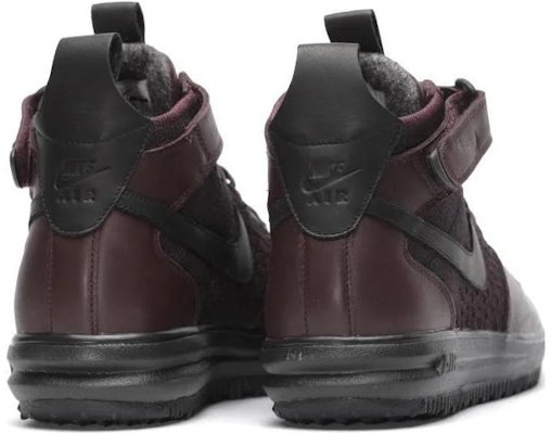 Nike Lunar Force 1 Flyknit Workboot 'Deep Burgundy' Lelaki Sneakers 855984-600 Shop Nike Lunar Force 1 Flyknit Workboot 'Deep Burgundy' Lelaki Sneakers 855984-600