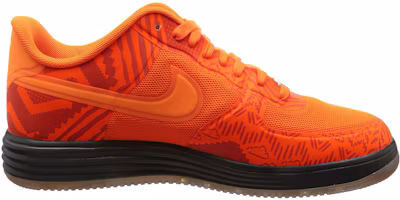 Order Nike Lunar Force 1 減震耐磨 低幫 板鞋 男女同款 橙色