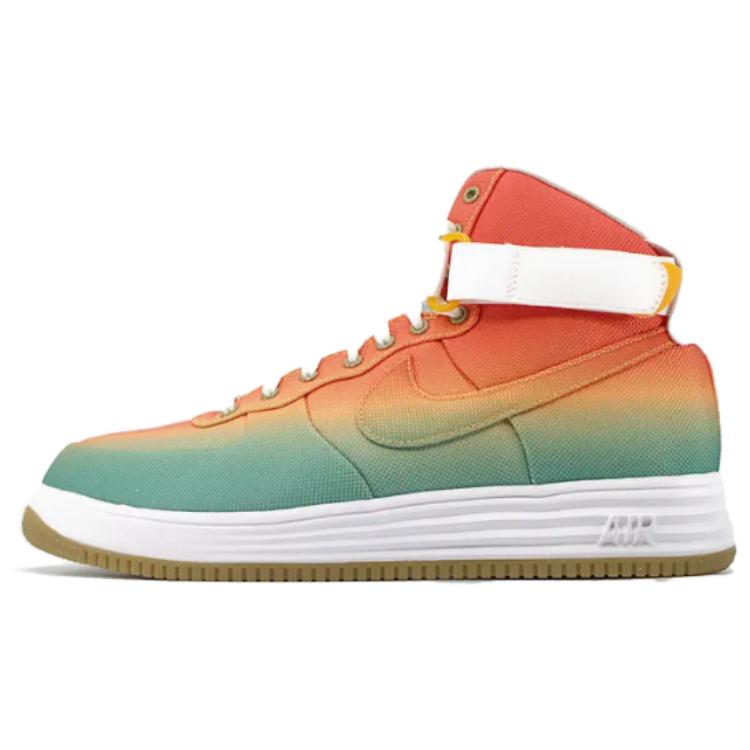 Nike Lunar Force 1 High 'Turbo Green Light Crimson' 647902-300