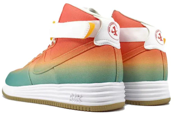 NIKE Lunar Force 1 高幫運動鞋 男女款 綠紅 Order NIKE Lunar Force 1 高幫運動鞋 男女款 綠紅