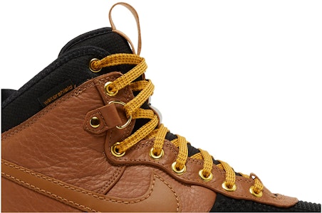 耐克Lunar Force 1高帮鸭靴 '耶鲁棕/黑/金色调/耶鲁棕' 805899-202 Order 耐克Lunar Force 1高帮鸭靴 '耶鲁棕/黑/金色调/耶鲁棕' 805899-202