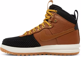 耐克Lunar Force 1高帮鸭靴 '耶鲁棕/黑/金色调/耶鲁棕' 805899-202 Lookbook 耐克Lunar Force 1高帮鸭靴 '耶鲁棕/黑/金色调/耶鲁棕' 805899-202