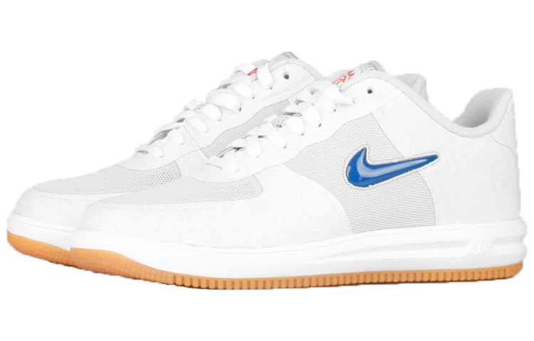 Lookbook 耐吉 Lunar Force 1 Low CLOT Fuse 潮流百搭 低幫休閒板鞋 灰色