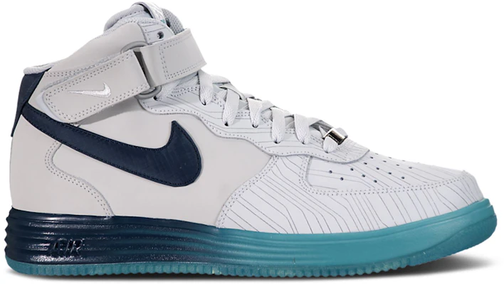耐吉 Lunar Force 1 中幫真皮鞋 '純白鉑金 航空藍' 555089-003 Buy 耐吉 Lunar Force 1 中幫真皮鞋 '純白鉑金 航空藍' 555089-003