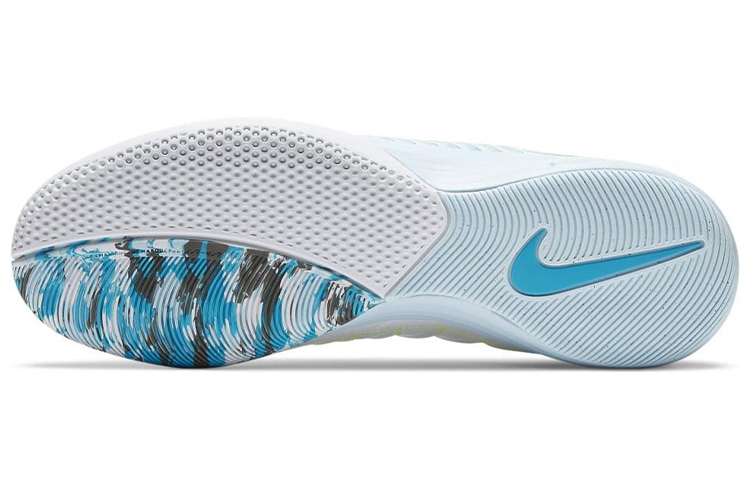 Shop Nike Lunar Gato II IC ''Blanc Bleu Noir'' 580456-440
