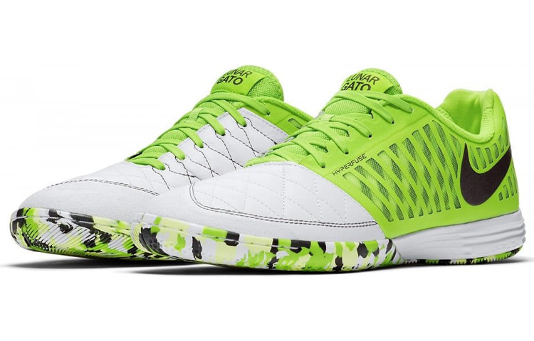 Lookbook Nike Lunar Gato II IC ''Wit Groen'' 580456-137