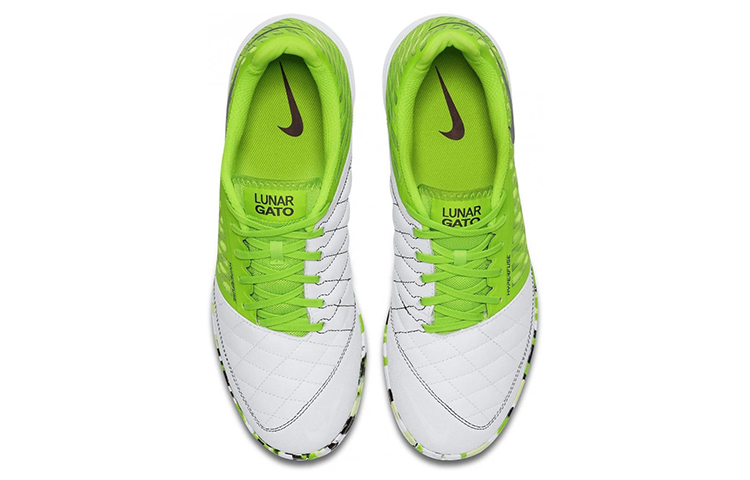 Shop Nike Lunar Gato II IC ''Wit Groen'' 580456-137