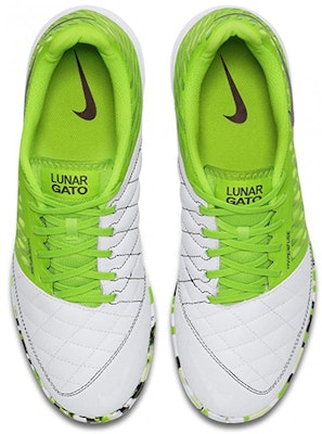 Nike Lunar Gato II IC 'White Green' 580456-137 Shop Nike Lunar Gato II IC 'White Green' 580456-137