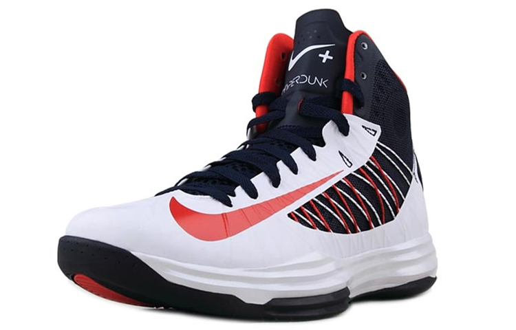 Lookbook Nike Lunar Hyperdunk 2012 'Blanco Azul Rojo' 548561-100