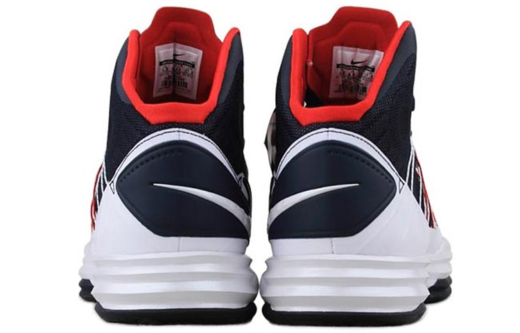 Shop Nike Lunar Hyperdunk 2012 'Blanco Azul Rojo' 548561-100